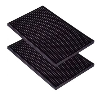 Foto 1 | Foto 1 | Tapete Belug 45 x 30 cm Barra Escurridor 2 Piezas color Negro