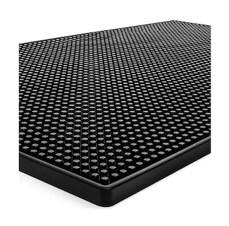 Foto 2 | Foto 2 | Tapete Belug 45 x 30 cm Barra Escurridor 2 Piezas color Negro