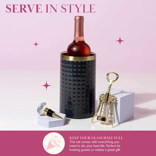 Foto 4 | Foto 4 | Set Enfriador De Botellas De Vino Paris Hilton Con Aislamiento De Doble Pared - Venta Internacional.