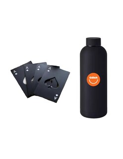 Foto 1 | Foto 1 | 50 Destapadores De Naipe Acero Inoxidable + Termo Güish Gratis
