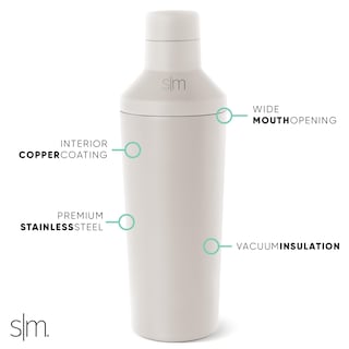 Foto 2 | Foto 2 | Set De Coctelera Simple Modern Boston, 600 Ml, Acero Inoxidable - Venta Internacional.
