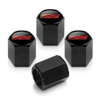Foto 1 | Foto 1 | Tapones Para Válvulas Con El Logotipo De Las Ss Del Chevrolet Camaro, Color Negro (juego De 4) - Venta Internacional.