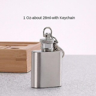 Foto 3 | Foto 3 | Llavero Pequeño Flask Huoguo De Acero Inoxidable 304 Con Bolsa - Venta Internacional.