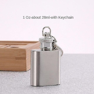 Foto 3 | Foto 3 | Llavero Pequeño Flask Huoguo 304 De Acero Inoxidable Con Bolsa - Venta Internacional.