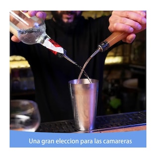 Foto 2 | Foto 2 | 24 Piezas Dosificador De Botellas Unidades Acero Inoxidable Bar