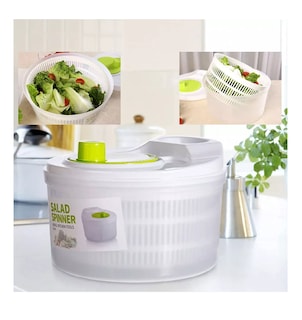 Foto 3 | Foto 3 | Centrifugador de Verduras BELUG color Blanco Secador de Lechuga para Cocina
