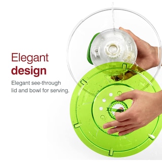 Foto 6 | Foto 6 | Centrifugadora De Ensaladas Zyliss Easy Spin 2 Aquavent Large Green - Venta Internacional.