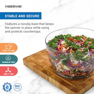 Foto 2 | Foto 2 | Salad Spinner Farberware Professional Pump 3 L, Color Verde - Venta Internacional.