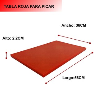 Foto 6 | Foto 6 | Tabla para Picar Shorbull color Rojo