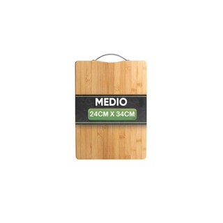 Foto 1 | Foto 1 | Tabla para Picar 3 en 1 Belug con Agarradera Colgable Marrón Claro