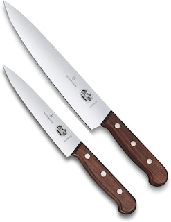 Foto 1 | Foto 1 | Juego De Cuchillos De Cocina Victorinox Para Tallar Con Mango De Madera, 2 Unidades - Venta Internacional.