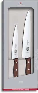 Foto 5 | Foto 5 | Juego De Cuchillos De Cocina Victorinox Para Tallar Con Mango De Madera, 2 Unidades - Venta Internacional.