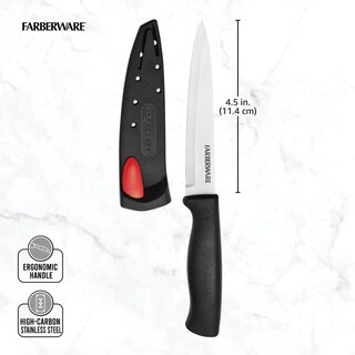 Foto 4 | Foto 4 | Cuchillo Multiusos Farberware Edgekeeper De 4.5 Pulgadas Con Cubierta De Hoja - Venta Internacional.