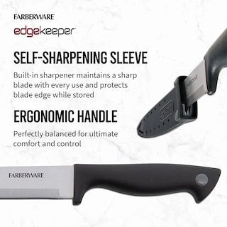 Foto 4 | Foto 4 | Cuchillo Para Rebanar Farberware Edgekeeper De 20 Cm De Alto, Acero Inoxidable - Venta Internacional.