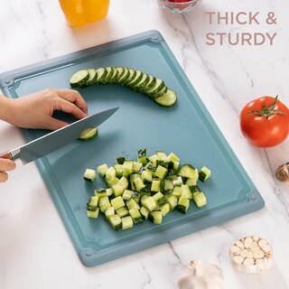 Foto 4 | Foto 4 | Juego De Tablas De Cortar Cook With Color Extra Grande De 3 Piezas, Color Verde Azulado - Venta Internacional.