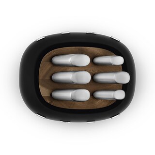 Foto 2 | Foto 2 | Juego De Cuchillos Smeg De Acero Inoxidable Con Bloque De Madera De Acacia - Venta Internacional.