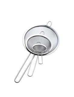 Foto 1 | Foto 1 | Coladores de Cocina U Chef de Malla Fina en 3 Medidas Diferentes