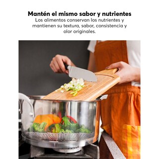 Foto 5 | Foto 5 | Cesta Vaporera Archy Cestillo Plegable 23cm para Cocer a Vapor de Acero Inoxidable