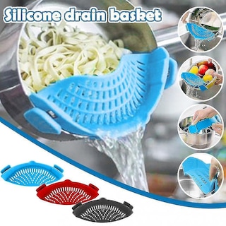 Foto 2 | Foto 2 | Juego De Utensilios De Cocina Huoguo, Colador De Silicona Con Clip - Venta Internacional.