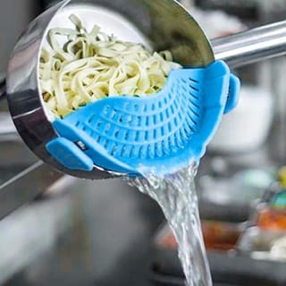 Foto 4 | Foto 4 | Juego De Utensilios De Cocina Huoguo, Colador De Silicona Con Clip - Venta Internacional.
