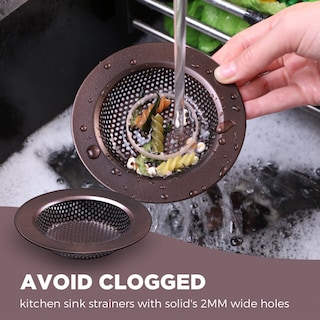 Foto 5 | Foto 5 | Colador Y Tapón Para Desagüe De Fregadero De Cocina Mudder, De Acero Inoxidable, Con Asa, Universal, - Venta Internacional.