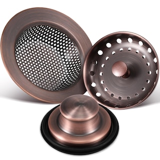 Foto 1 | Foto 1 | Colador De Desagüe Y Tapón Para Fregaderos De Cocina, 3 Unidades - Venta Internacional.