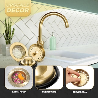Foto 4 | Foto 4 | Colador Y Tapón De Desagüe Para Fregadero De Cocina, Acero Inoxidable - Venta Internacional.