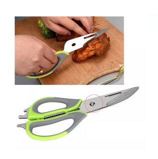 Foto 4 | Foto 4 | Tijeras De Cocina Multifunción Lab.g Para Cortar Huesos De Pollo Verde