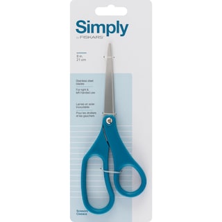 Foto 1 | Foto 1 | Tijeras Fiskars De 8 Pulgadas Para Oficina, Acero Inoxidable, Color Azul - Venta Internacional.