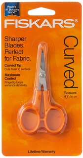 Foto 3 | Foto 3 | Tijeras Fiskars 98087097j Curved Craft Acero 10 Cm Color Naranja - Venta Internacional.
