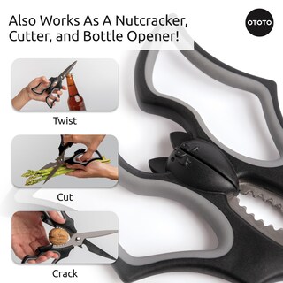 Foto 4 | Foto 4 | Tijeras De Cocina Ototo Elizabat Para Halloween Diseño Gótico Bonito Murciélago - Venta Internacional.