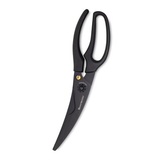 Foto 1 | Foto 1 | Tijeras Para Aves De Corral Messermeister Titanio Color Negro 25 Cm Con Quebrador De Nueces - Venta Internacional.