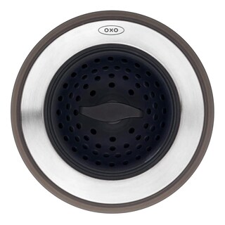 Foto 1 | Foto 1 | Tapón Para Colador De Fregadero Oxo Good Grips 2 En 1, Color Negro - Venta Internacional.