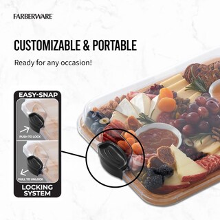 Foto 4 | Foto 4 | Tabla De Cortar Farberware Build-a-board Con Tapa De Cierre - Venta Internacional.