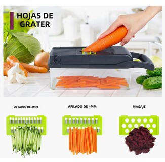 Foto 4 | Foto 4 | Picadora De Verduras 10 En 1, Cortador De Verduras