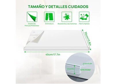 Foto 2 | Foto 2 | Tabla de Cortar Xtellar Transparente 45x35cm