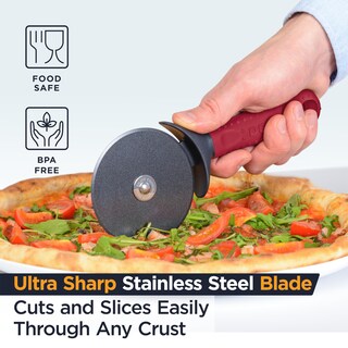 Foto 4 | Foto 4 | Cortador de Pizza Deiss Lux de Acero Inoxidable - Venta Internacional
