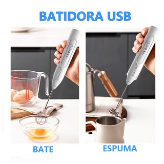 Foto 4 | Foto 4 | Batidor Elegate Eléctrico Portátil Recargable