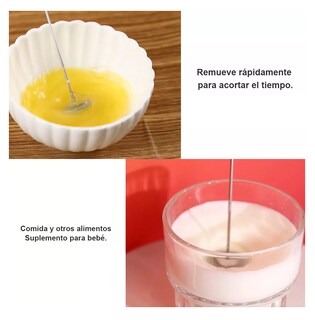 Foto 5 | Foto 5 | Mini Batidor De Leche Eléctrico Portátil Para Café Y Huevos