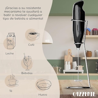 Foto 4 | Foto 4 | Espumador De Leche Eléctrico Negro