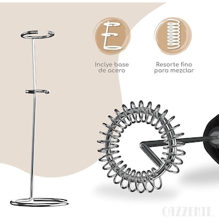 Foto 5 | Foto 5 | Espumador De Leche Eléctrico Negro