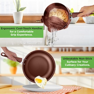 Foto 5 | Foto 5 | Set De Utensilios De Cocina Y Horno Nutrichef, 20 Piezas, Antiadherentes - Venta Internacional.