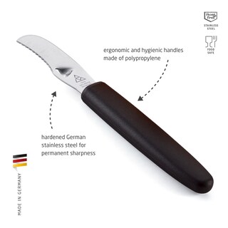 Foto 2 | Foto 2 | Pelador De Naranjas Triangular Con Hoja Dentada Hoja Lisa Y Cuchillo Acanalado - Venta Internacional.