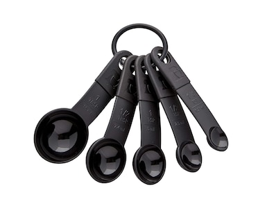 Foto 1 | Foto 1 | Set de 5 Cucharas Medidoras color Negro