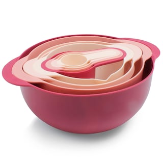 Foto 1 | Foto 1 | Juego De Cuencos Para Anidar Cook With Color, 8 Piezas Con Tazas Medidoras - Venta Internacional.