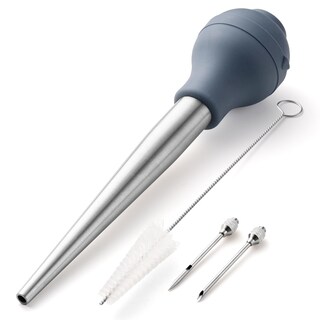Foto 1 | Foto 1 | Jeringa Turkey Baster Cook With Color Apta Para Uso Alimentario Con Cepillo - Venta Internacional.