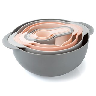 Foto 1 | Foto 1 | Juego De Cuencos Para Anidar Cook With Color, 8 Piezas, Rosa Y Gris Oscuro - Venta Internacional.
