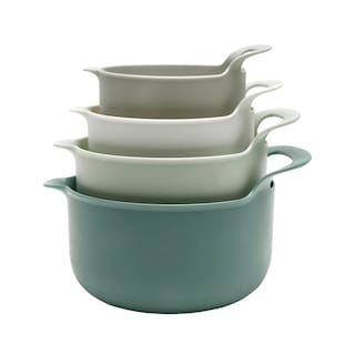 Foto 1 | Foto 1 | Set De Cuencos Para Mezclar Cook With Color, Antideslizantes, 4 Piezas, Color Salvia - Venta Internacional.