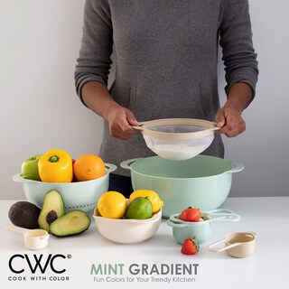 Foto 6 | Foto 6 | Juego De Cuencos Para Anidar Cook With Color, 8 Piezas Con Tazas Medidoras - Venta Internacional.