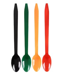 Foto 1 | Foto 1 | Cucharas De Plástico Cucharas Desechables Para Refrescos 200 Pzs Colores